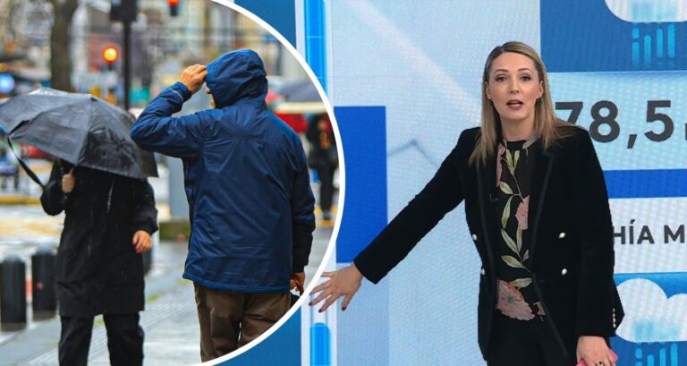 Las lluvias seguirán en Santiago: Allison Göhler reveló cuántos milímetros caerían esta semana