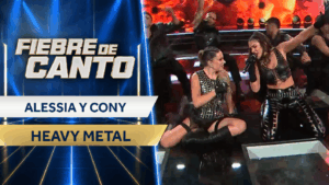 ¡Girl power! Cony Piccoli y Alessia Traverso arrasaron la pista con un intenso cover de “Back in Black”