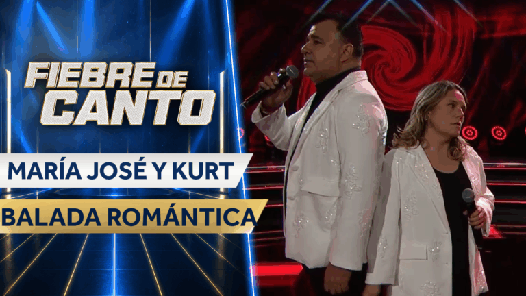 ¡Comedia y talento en un impecable debut! Kurt Carrera y María José Quiroz se lucieron con clásico de Pimpinela