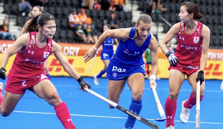 A levantarse: Chile cayó ante Japón en su segundo partido del Mundial de hockey césped femenino