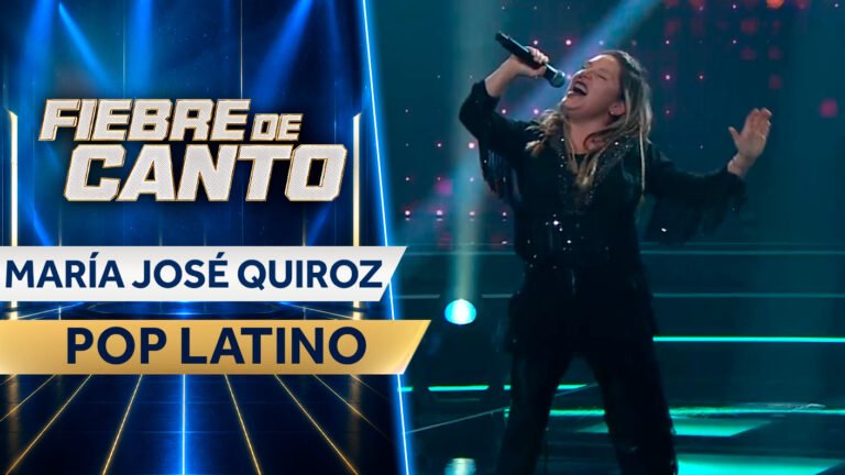 ¡Lo dio todo! María José Quiroz se apoderó del escenario con uno de los clásicos de Shakira