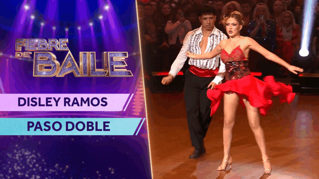VIDEO | Un baile que pasará a la historia: Disley Ramos se la jugó con un paso doble en la recta final