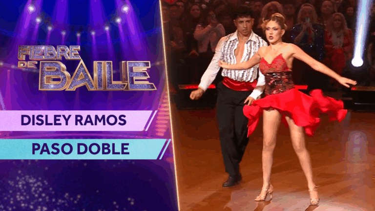 VIDEO | Un baile que pasará a la historia: Disley Ramos se la jugó con un paso doble en la recta final
