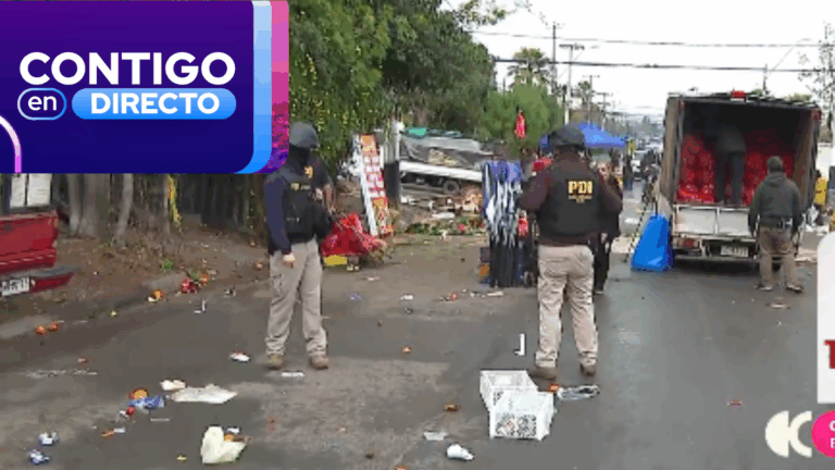 Momentos de terror en feria libre: Enfrentamiento entre PDI y asaltantes terminó en balacera