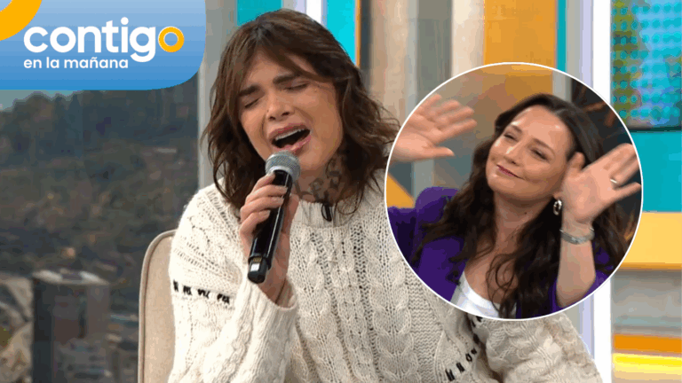 ¡Hermosa voz! Nel Mauri impactó a Contigo en la Mañana con un adelanto de su talento para Fiebre de Canto