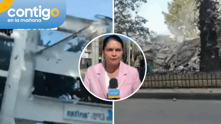 Edificios y hospitales en el piso: Corresponsal de Contigo en la Mañana entregó detalles del terremoto 7.4 en Colombia