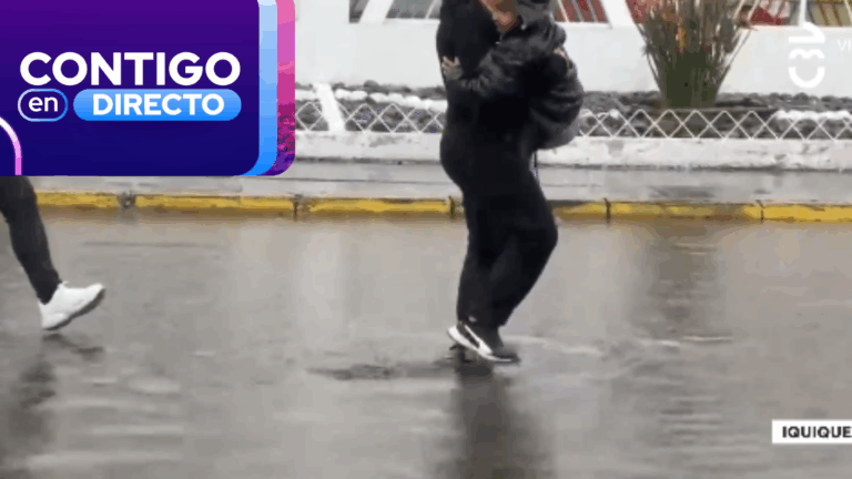 Alerta en el norte de Chile: Intensas lluvias provocaron cortes de diversas rutas en Iquique
