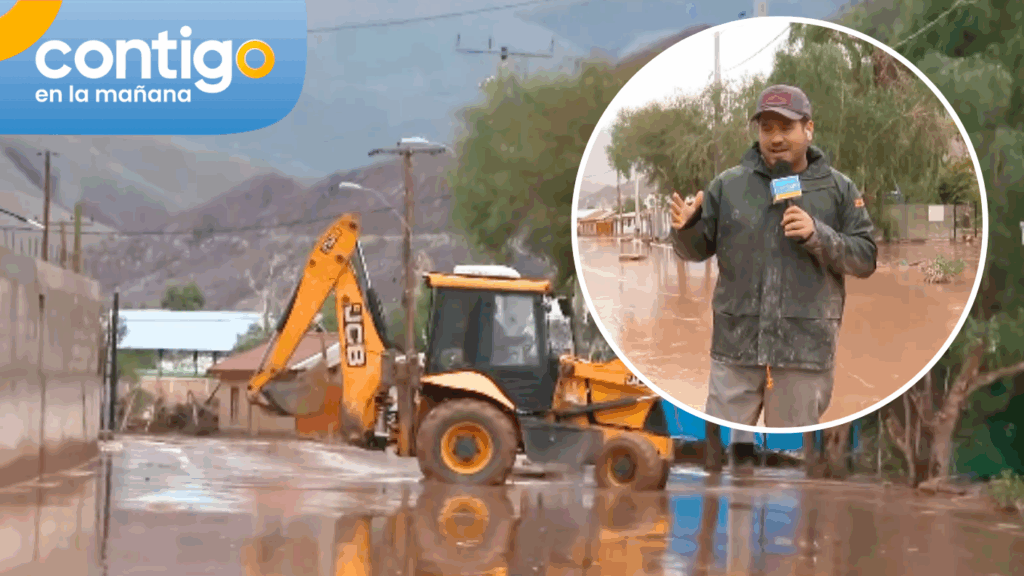 Vecinos de Alto del Carmen no pueden salir de sus casas tras inundaciones por activación de quebradas: Así luce ahora