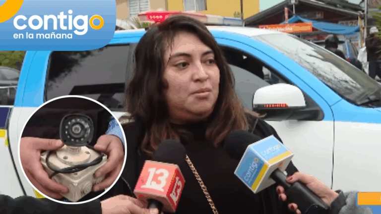 Tras retiro de cámaras en La Pintana: Vecina afirma que pagaron 1 millón para instalarlas