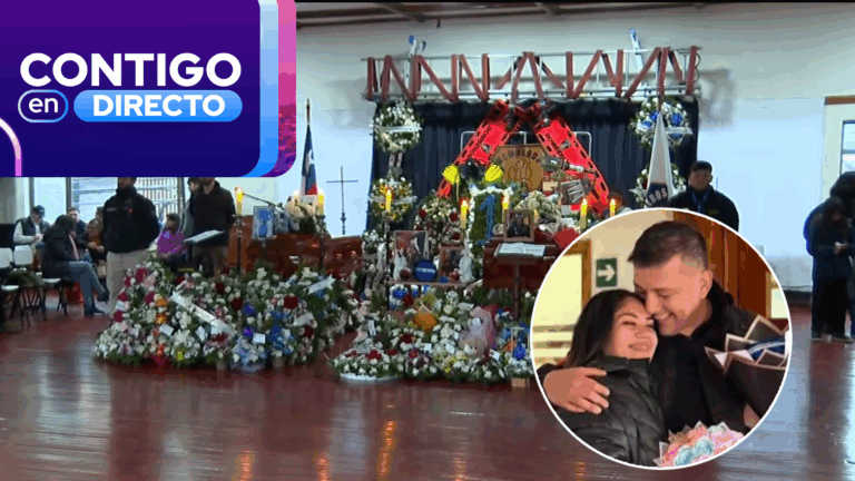 Familiares despiden a pareja fallecida en Villarrica: Bombero y su pareja murieron tras caída de un árbol