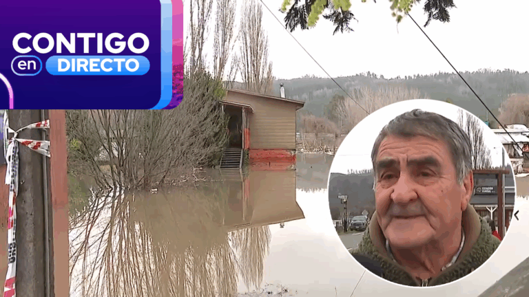 Desborde del río provocó severas inundaciones en Carahue: “Bomberos nos sacaron después de dos días”