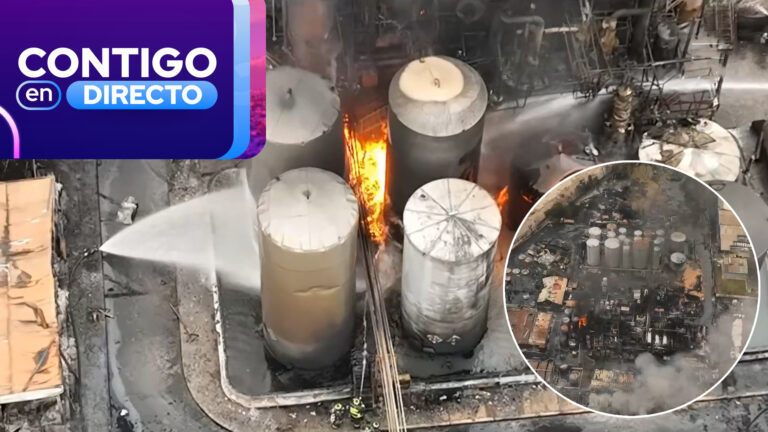 Incendio en Quilicura cumplirá más de 19 horas en combate por bomberos: Así quedó la empresa damnificada