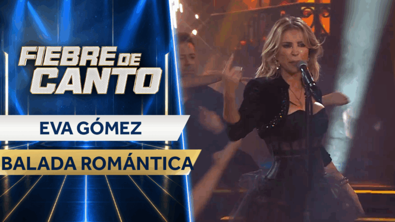 ¡Con esa pasión española que la caracteriza! Eva Gómez conquistó al jurado con tema de Rocío Jurado