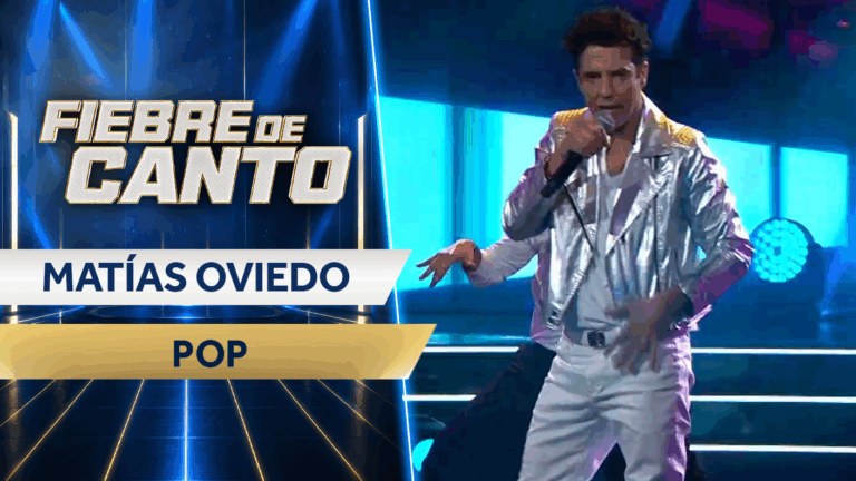 ¡El sexto integrante de los Backstreet Boys! Matías Oviedo trajo un himno del pop a Fiebre de Canto