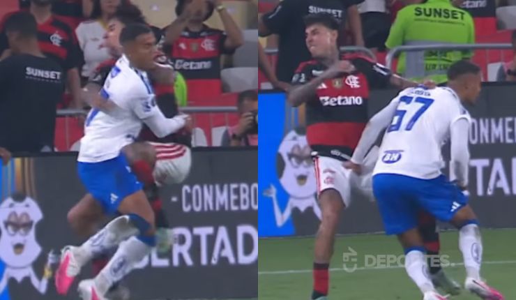 Sangre chilena: Las dos jugadas de Erick Pulgar en la Libertadores que enloquecieron al Flamengo