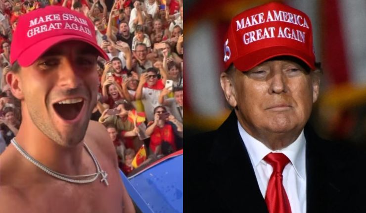 Ferran Torres descarta que gorro usado en celebración de España sea en apoyo a Donald Trump