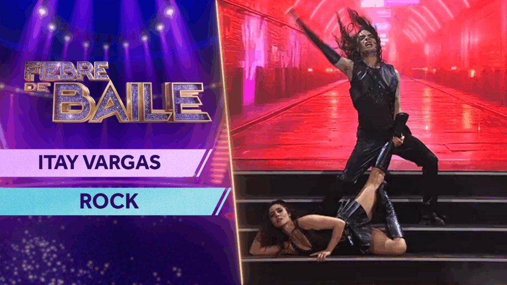 “Smells like teen spirit”: Itay Vargas sacó a la luz su lado más rebelde y feroz en Fiebre de Baile