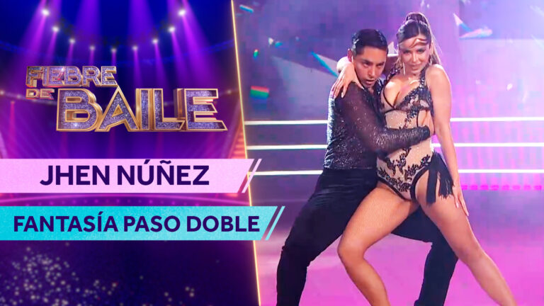 Jhen Nuñez conquistó la pista con una fantasía paso doble en Fiebre de Baile
