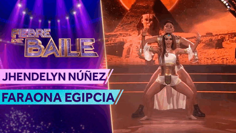 ¡Una faraona en la pista! Jhendelyn Núñez trajo el hipnotismo de la cultura egipcia en impactante baile