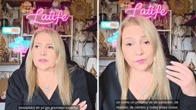 Latife Soto alerta a sus seguidores con nueva predicción: “Después de que empiecen sismos, inundaciones…”