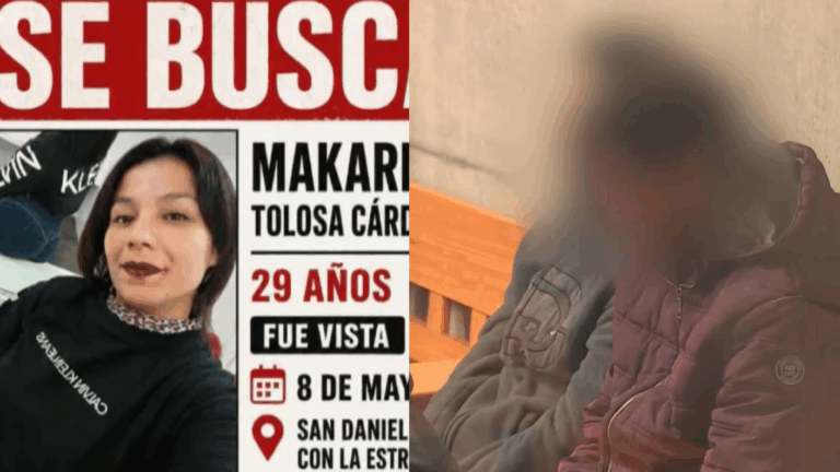 Detienen a dos tíos de Makarena Tolosa por el secuestro con homicidio de la joven