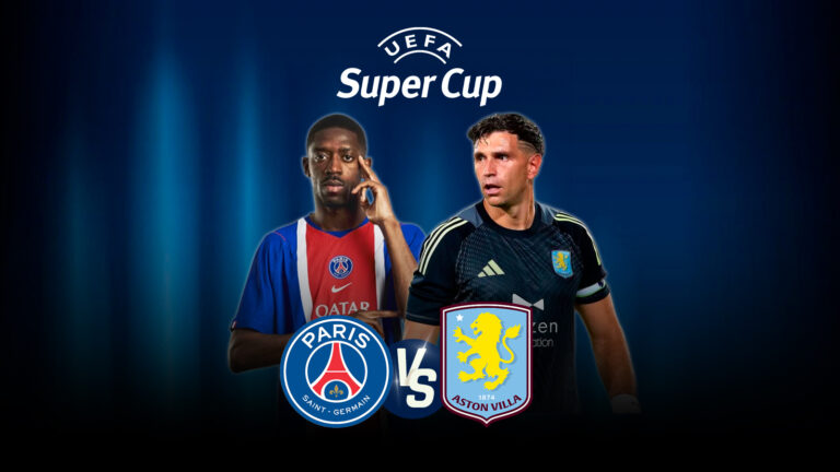 PSG vs Aston Villa: Dónde ver EN VIVO y ONLINE partido por la Supercopa de Europa