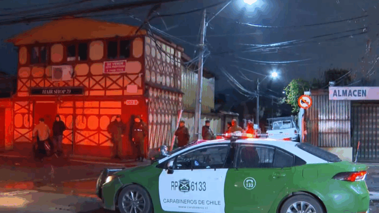 Carabinero de civil dispara y mata a un asaltante tras violento robo en Quilicura