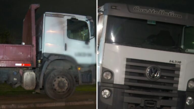 Dos delincuentes detenidos tras robo a camión en Cerrillos: Usaron desconocido aparato para dar marcha sin las llaves