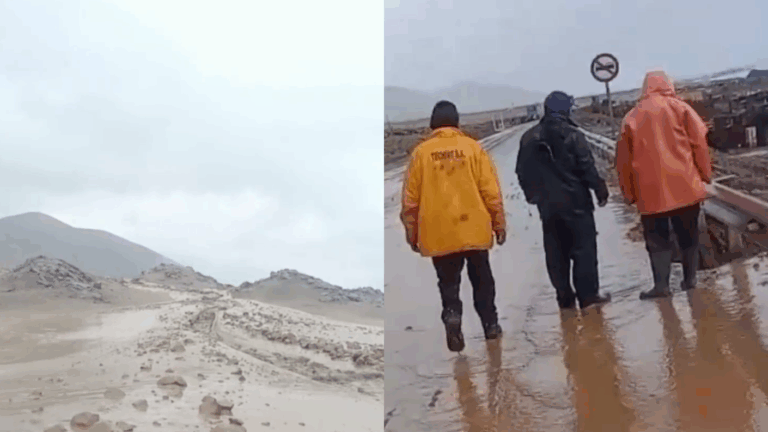 Tres veces lo que cae en un año: La gran cantidad de agua que ha caído en Taltal