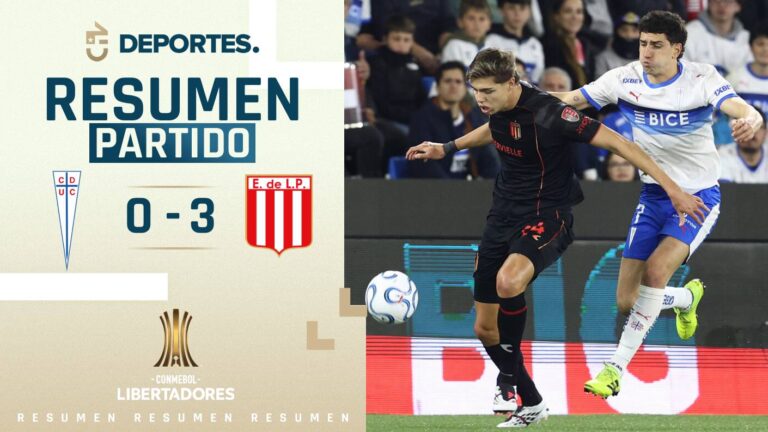 U. Católica vs Estudiantes | Goles, resumen y compacto del partido por Copa Libertadores