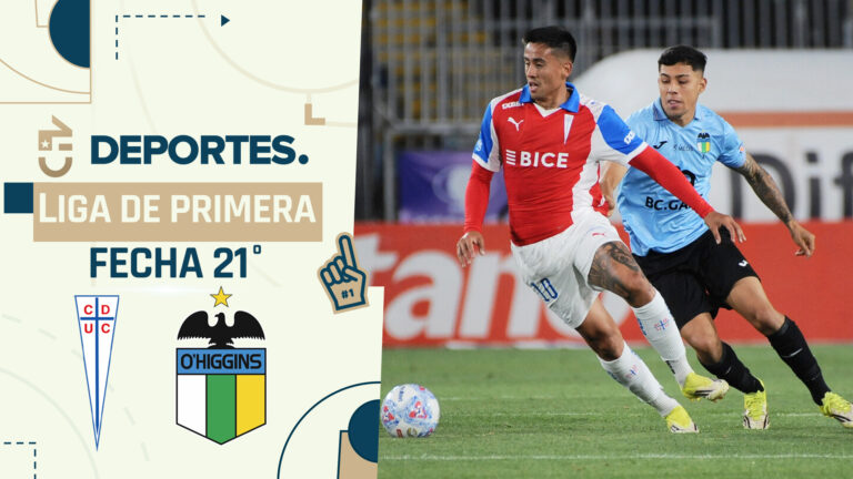 U. Católica vs O'Higgins: Dónde ver EN VIVO y ONLINE partido por Liga de Primera