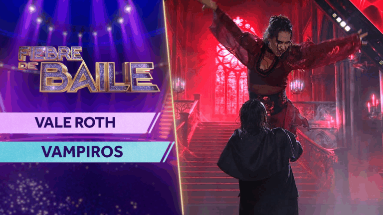 Eterna y letal: Vale Roth dominó la pista de Fiebre de Baile con una hipnótica energía vampírica