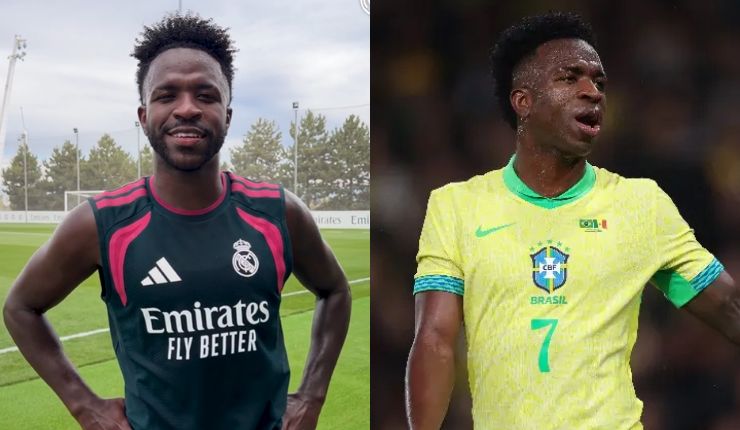 Tras regresar a los entrenamientos del Real Madrid: Vinícius mostró parte de su retoque estético