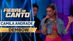 ¡Música urbana a la sangre! Camila Andrade puso a bailar a todos con una prendida performance
