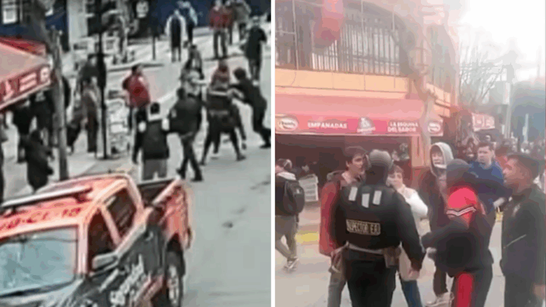 Tras fiscalización: Ambulantes e inspectores municipales protagonizan violenta batalla campal en Viña del Mar