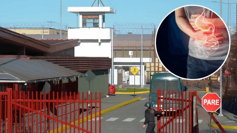 Habría 69 enfermos: Investigan masivo brote gastrointestinal en cárcel de Puerto Montt