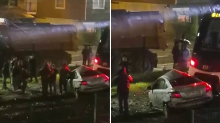 Conductor ebrio atropelló a tres bomberos que atendían emergencia vial en Chiguayante