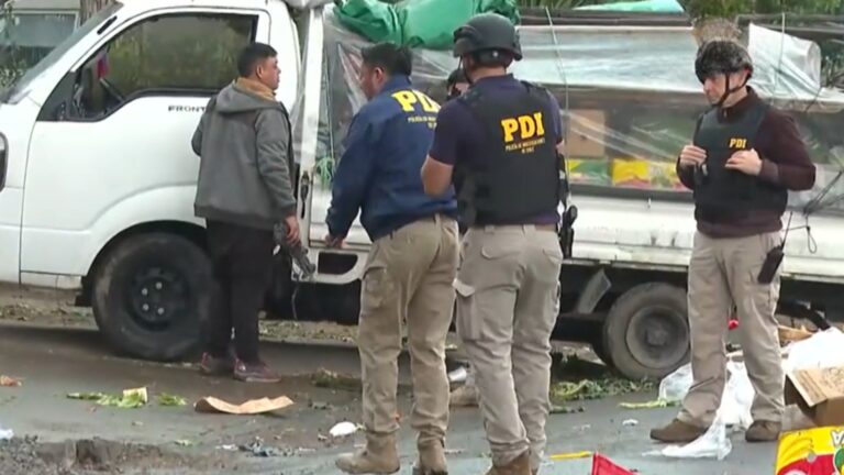 Minutos de terror en población La Pincoya: Delincuente y PDI se enfrentan a balazos en feria libre