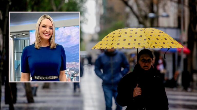 Allison Göhler adelanta horarios y cantidad de lluvia por día este fin de semana en Santiago