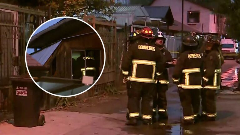 Incendio tras fiesta en una casa dejó un fallecido en Conchalí: Investigan presunta intencionalidad