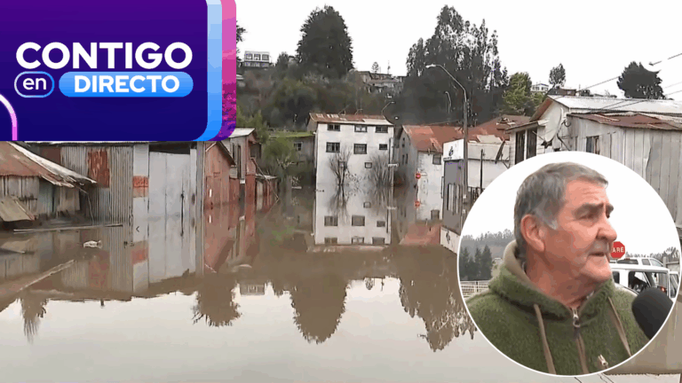 Así quedó Carahue tras desborde de río Imperial: Con casas bajo el agua y pérdida total de bienes materiales