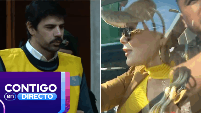 Cathy Barriga llega a buscar a Joaquín Lavín León tras revocación de prisión preventiva: Cumplirá arresto domiciliario
