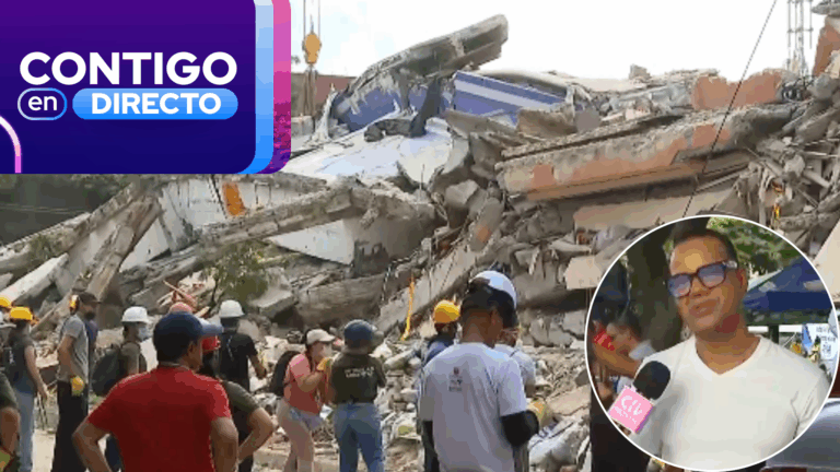“No pierdo la esperanza”: Periodista busca a sus padres y sobrina atrapados tras terremoto 7,4 en Colombia