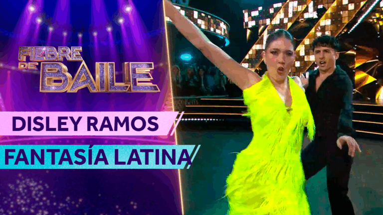 ¡Una fantasía latina muy fogosa! Disley Ramos saltó a la pista en una de las últimas instancias