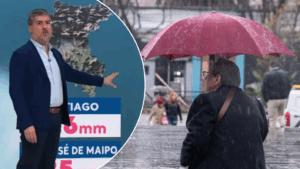 Eduardo Sáez advierte dónde caerán hasta 100 mm de lluvia por el nuevo sistema frontal