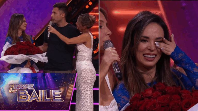 Pareja de Jhendelyn Núñez la emocionó con romántico gesto en la semifinal de Fiebre de Baile