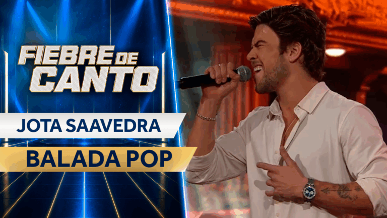 ¡Se emocionó en la interpretación! Jota Saavedra hizo vibrar al público al interpretar “Perfect”