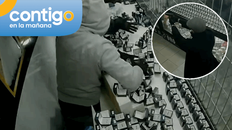 VIDEO | Así fue el fugaz robo a conocida joyería en Viña del Mar: Se llevaron millonario botín
