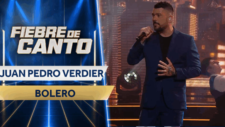 Una canción dedicada a su abuelo: Juan Pedro Verdier se lució con emotiva interpretación de “La copa rota”