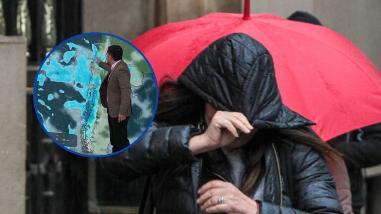 Sistema frontal este viernes: Chubascos aislados en Santiago y 